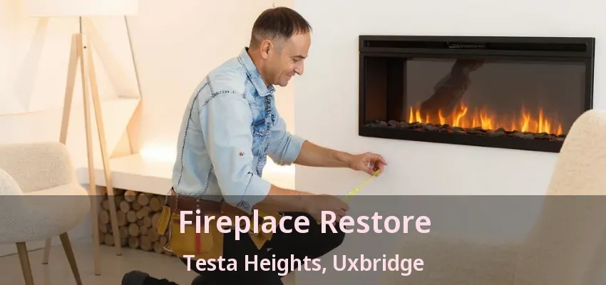 Fireplace Restore Testa Heights, Uxbridge - ON