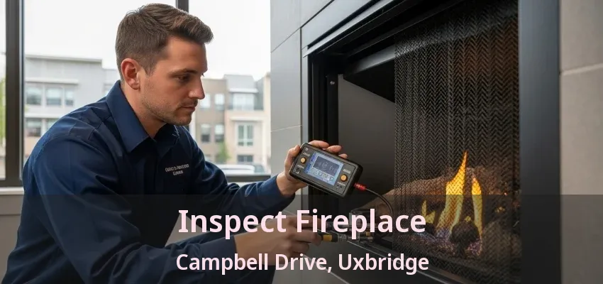 Inspect Fireplace Campbell Drive, Uxbridge - ON