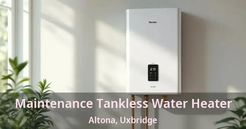 Maintenance Tankless Water Heater Altona, Uxbridge - ON